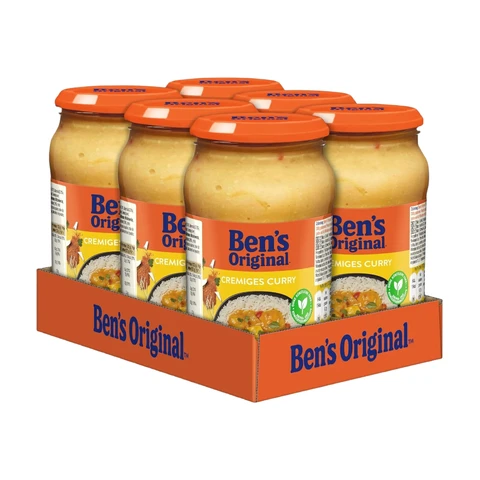 Ben's Original cremiges Curry Thailändisch 400 g X 6