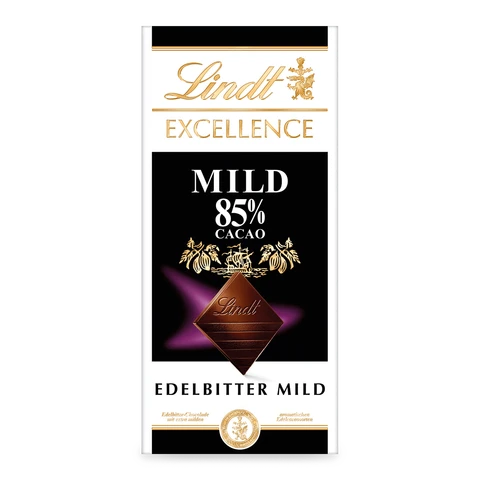 Lindt EXCELLENCE Tafel edelbitter mild, 100 g