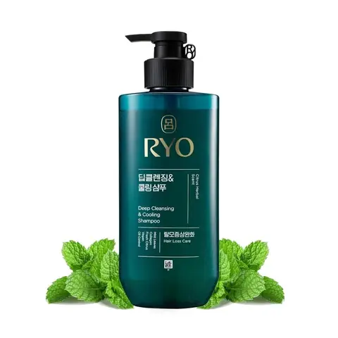 RYO Green Tea Deep Cleansing Shampoo 592ml