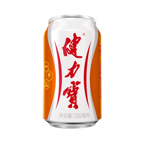 Boisson énergisante Jianlibao (saveur orange) 330ml