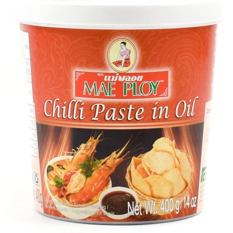 Mae Ploy Chilli Paste in Oil 400g