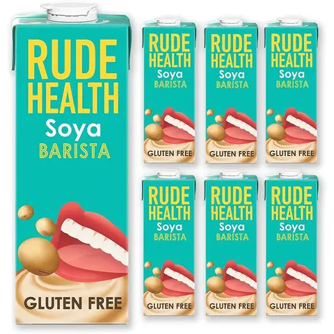 Rude Health - Organic Barista Soya - 6 x 1l