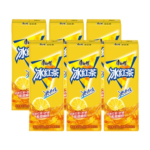 Master Kong Schwarztee-Getränk mit Zitronengeschmack 250 ml x 6