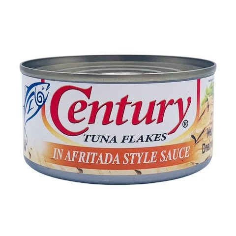 Century Tuna Tuna Flakes in Afritada Sauce 180g Philippines 