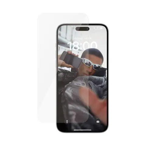 PanzerGlass SAFE. by ® Screen Protector iPhone 15 Pro Max | Ultra-Wide Fit