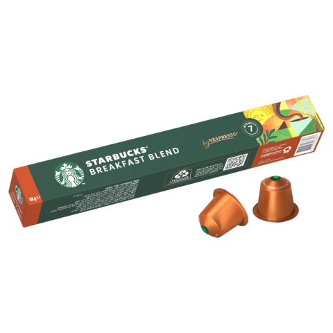 Starbucks By Nespresso Breakfast Blend 10 Capsules 57G