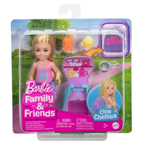 Barbie Chelsea's Backpack Playset and Doll