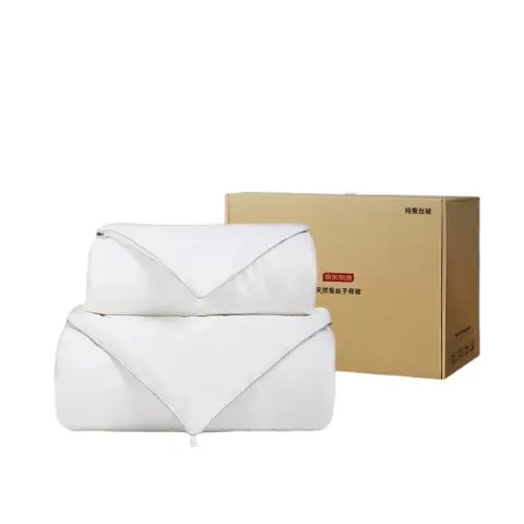 ochama Couette en soie 100 % soie sauvage naturelle pour l'hiver 2,2 x 2,4 m environ 4,5 kg