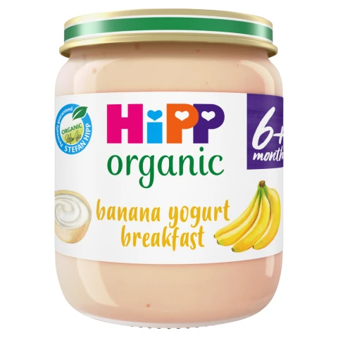 HiPP Organic Banana Yoghurt Breakfast 6+ Months 125G