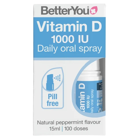 BetterYou D1000 Vitamin D Daily Oral Spray 15ml