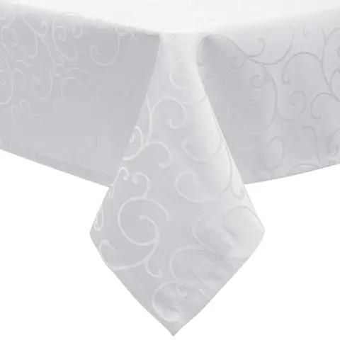 Tischdecke weiss für stilvolle Tafeln