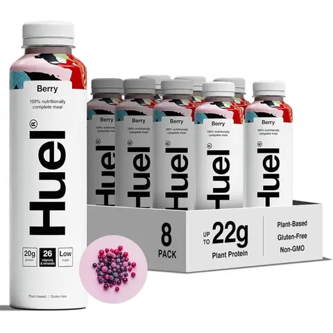 Huel RTD Complete Meal Berry Flavour White Edition Multipack - 8 x 500 ml