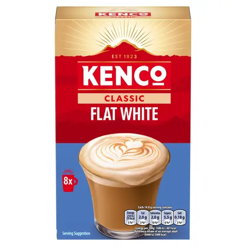 Kenco Original Flat White 8S 118.4g
