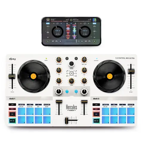 Hercules DJ Control Mix Ultra - Blanc