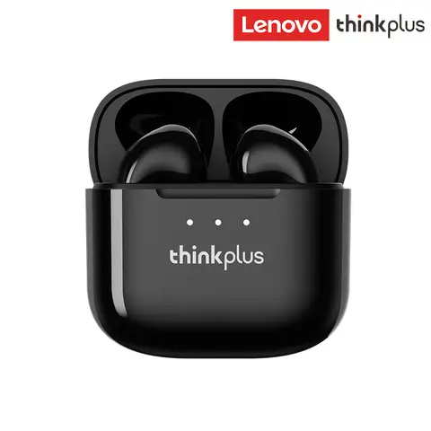 Lenovo ThinkPlus LP23 Schwarze Mini-Bluetooth-Ohrhörer Semi-In-Ear-Design High-Fidelity-Sound
