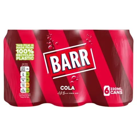Barr Cola 6 X 330ml