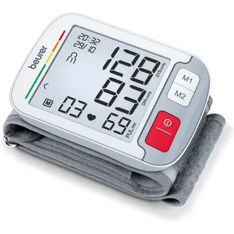 Beurer BC51 - Polswaaiervormige bloeddrukmeter - XL display Onregelmatige hartslag detectie Risico-indicator