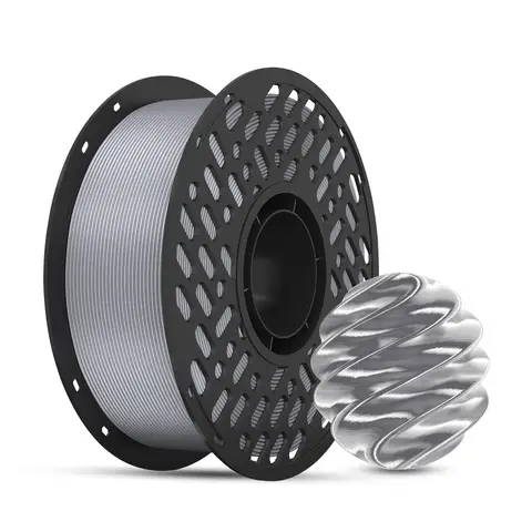 CAILAB Filament pour Imprimante 3D PLA Silk - Argent