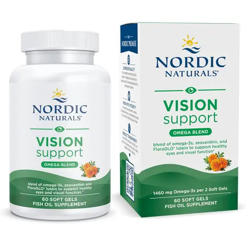 Nordic Naturals Vision Support Eye Care 1460mg Softgels - 60 Softgels