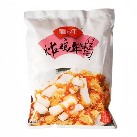 Poulet Frit Coréen Lucky Year avec Gâteau de Riz (Tteokbokki) 1kg