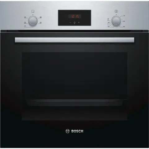 Bosch HHF113BR0B Series 2 Built-in Single Electric Oven - Stainless Steel