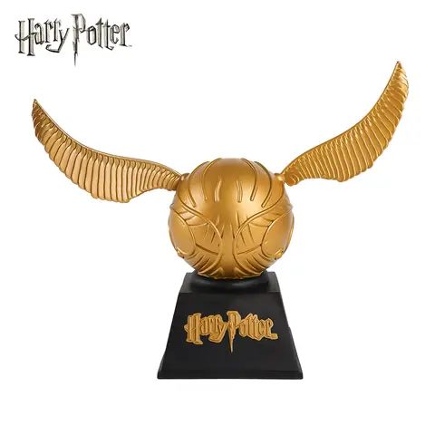 1pc Harry Potter Golden Snitch Piggy Bank Officially Licensed 3D PVC Waterproof Shatterproof Figurine Money Box Coin Bank Home Decor Collectible Movable Detachable Wings Desktop Display Savings Jar Gift