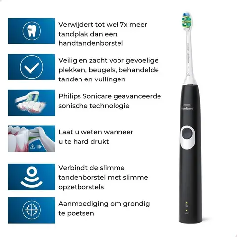 Philips Sonicare Philips HX6800/63 - Elektrische tandenborstel - Sonicare technologie 2 borstelmodes Reisopbergcase