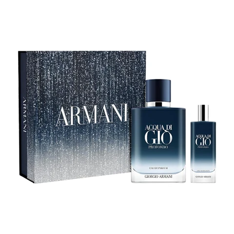Armani Acqua di Gio Profondo Eau de Parfum Geschenkset (100ml+15ml)