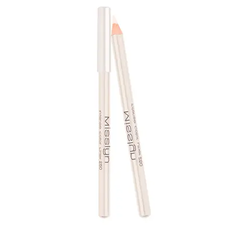 MISSLYN Crayon à sourcils couleur intense 250 blanc mat