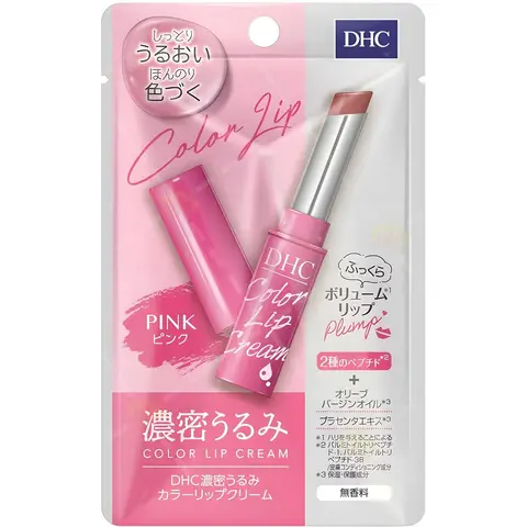 DHC Moisture Care Baume à lèvres teinté rose - 1,5 g