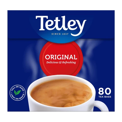 Tetley Original 80 Tea Bags 250g