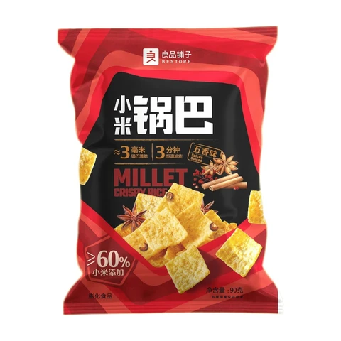 Bestore Millet Crisp Five Spices Flavor 90g/bag