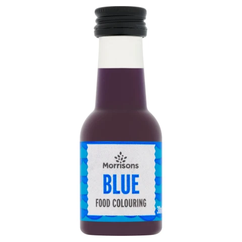 Morrisons Blue Food Colouring 38ml