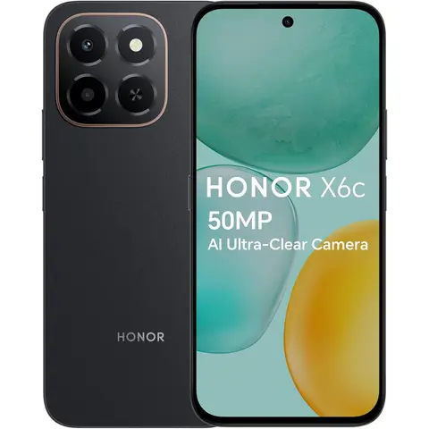 Honor X6c - 128GB - Midnight Black