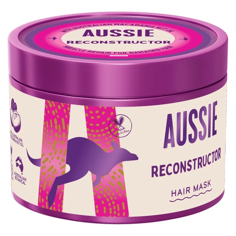 Aussie Repair & Reconstruct Hair Mask, for Dry & Damaged Hair, 300ml