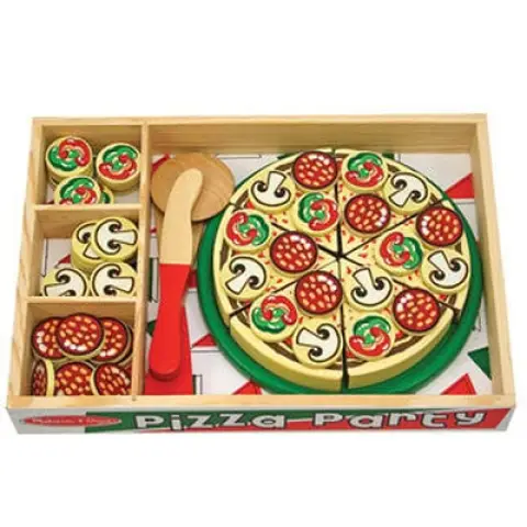 Melissa  and  Doug - Wooden Pizza (#50533)