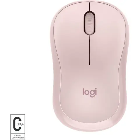 Logitech M240 Silent Bluetooth-Maus, kabellos, kompakt, mobil, präzise Nachverfolgung, 18 Monate Batterielebensdauer, für Windows, MacOS, ChromeOS, kompatibel mit PC, Mac, Laptop, Tablets - Rosa