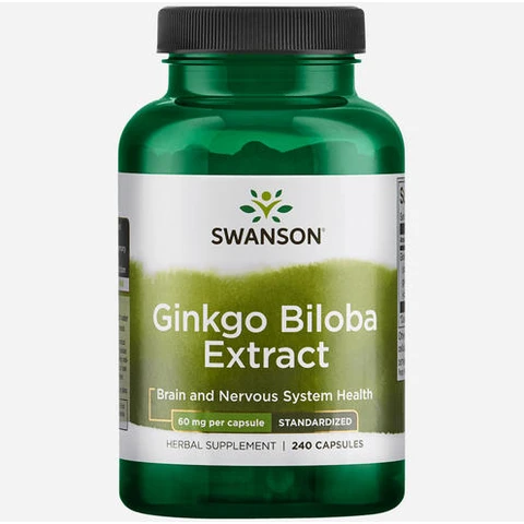 Ginkgo Biloba Extract 60mg 240 pieces (4 months)