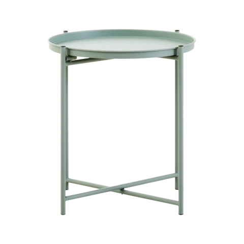 Interiors by Premier Trosa Side Table Round Green
