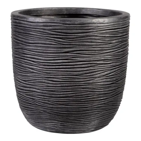 Amalfi Small Round 35cm (D) x 34cm (H)-Pewter