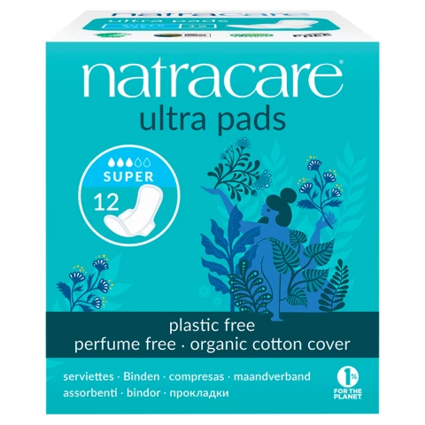 Natracare 12 Ultra Pads Super