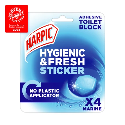 Harpic Hygienic & Fresh Sticker Marine Toilet Freshener