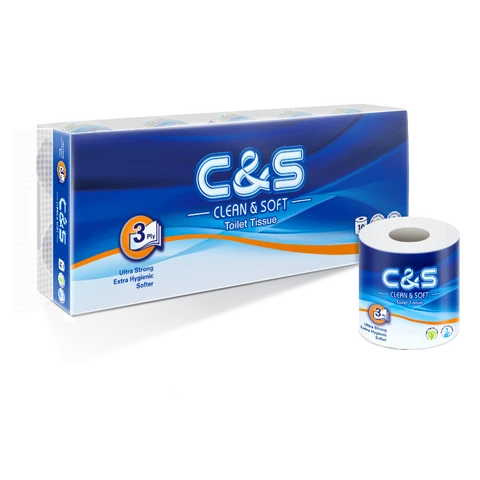 C&S 3ply 140g Toilet Paper(10 rolls)