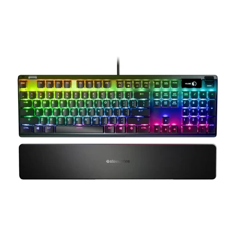SteelSeries Mechanische Gaming-Tastatur mit OLED-Smart-Display, 1 Stück, geeignet für PC-Gaming