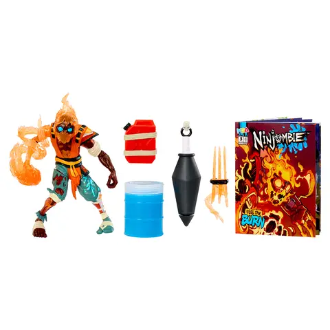 Ninjombie Scorchstrike Action Figure
