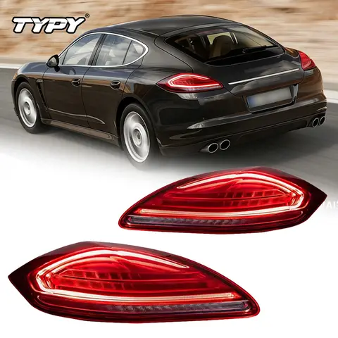 TYPY Car Accessories LED Rear Lamps For Porsche Panamera Taillights 970.1 2010-2013 Start-up Dynamic Lights Turn Signal