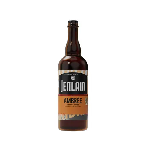 JENLAIN Bière ambrée 7,5% - 75 cl
