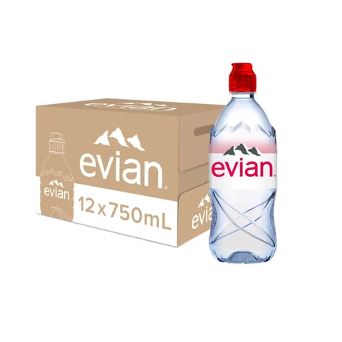 evian 12x750ml