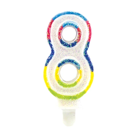 CLAIREFONTAINE Bougie chiffre, 8