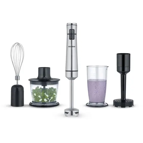 Severin SM 3775 - Blender - 800W Zwart/RVS Professioneel Krachtig